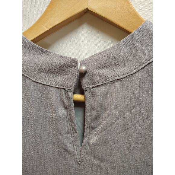 womens FOTEISY SLEEVELESS DRESS, LAYERED, GRAY, SIZE XL, COMFOR & STYLE, LINED - Picture 3 of 7